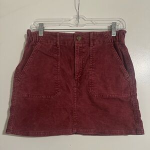 American Eagle Corduroy Skirt in Pink size 4